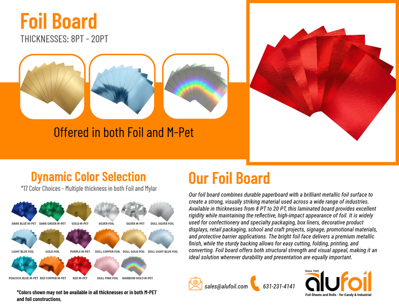 Foil Board - Contact Us for More Information